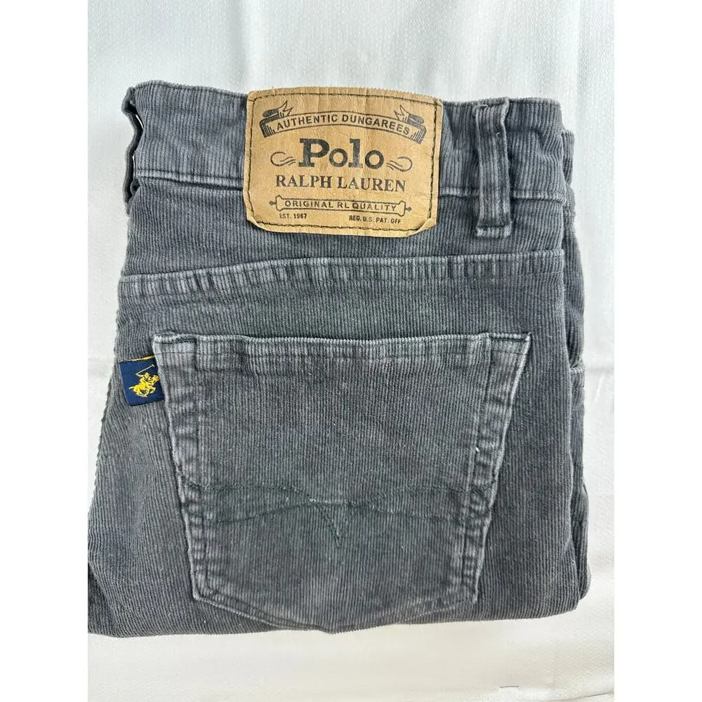 Ralph Lauren POLO Straight Corduroy Pants Mens Size 32 - Picture 7 of 8